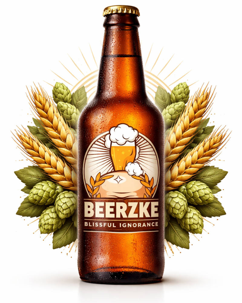 beerzke bottle mockup